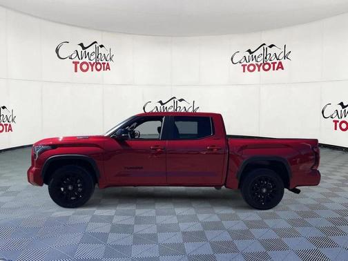 Supersonic Red 2026 Toyota Tundra Hybrid Limited