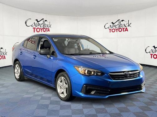 Ocean Blue Pearl 2021 Subaru Impreza Base