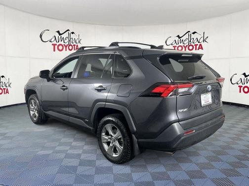 Magnetic Gray Metallic 2024 Toyota RAV4 Hybrid LE