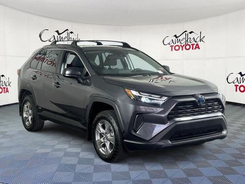 Magnetic Gray Metallic 2024 Toyota RAV4 Hybrid LE