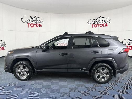 Magnetic Gray Metallic 2024 Toyota RAV4 Hybrid LE