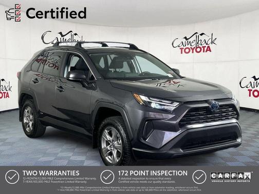 Magnetic Gray Metallic 2024 Toyota RAV4 Hybrid LE