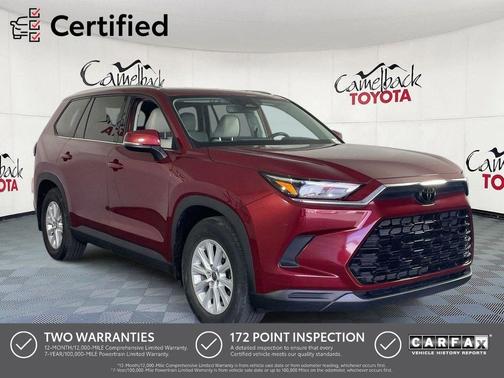 Ruby Flare Pearl 2024 Toyota Grand Highlander XLE