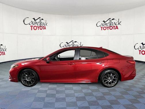 Supersonic Red 2025 Toyota Camry XSE