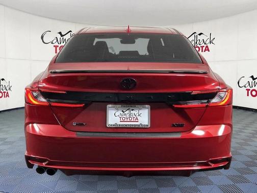 Supersonic Red 2025 Toyota Camry XSE