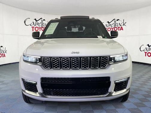 Bright White Clearcoat 2024 Jeep Grand Cherokee L Summit