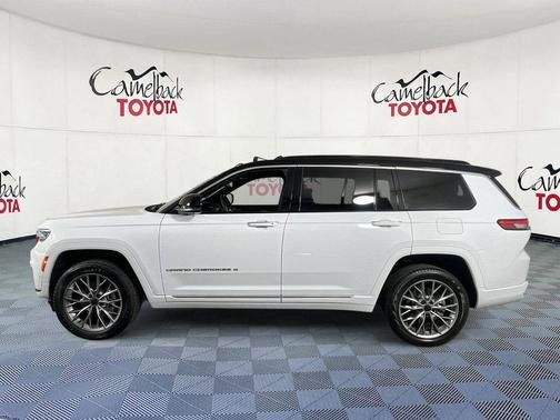 Bright White Clearcoat 2024 Jeep Grand Cherokee L Summit