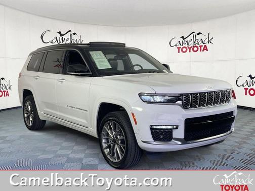 Bright White Clearcoat 2024 Jeep Grand Cherokee L Summit