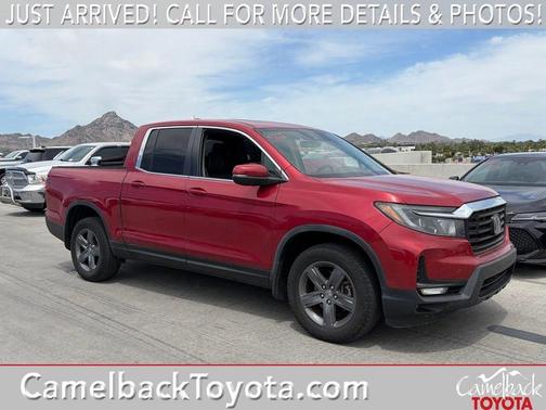 Radiant Red II 2022 Honda Ridgeline RTL