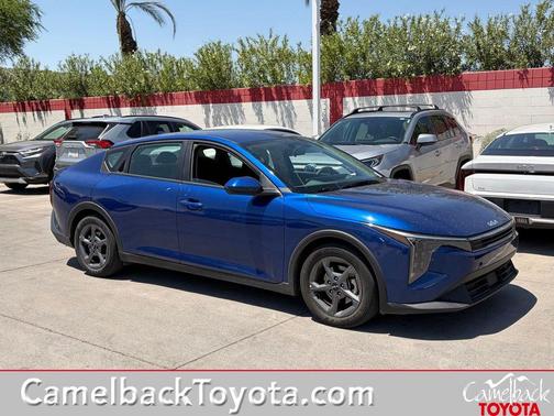 Deep Sea Blue 2025 Kia K4 LXS