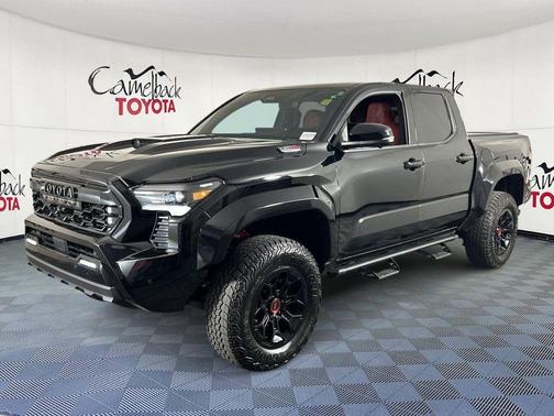 Black 2025 Toyota Tacoma Hybrid TRD Pro