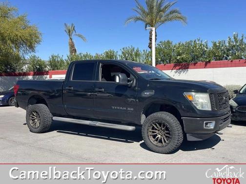 Magnetic Black 2016 Nissan Titan XD SV Truck