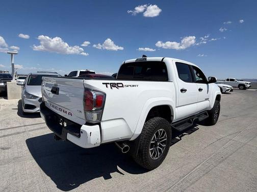 White 2022 Toyota Tacoma TRD Sport