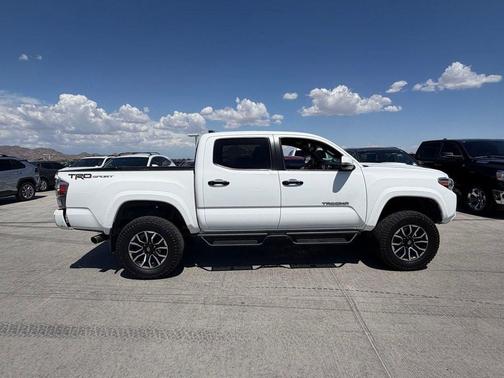 White 2022 Toyota Tacoma TRD Sport