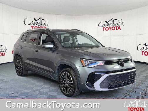 Gray 2025 Volkswagen Taos 1.5T SE