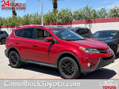 Barcelona Red 2013 Toyota RAV4 XLE