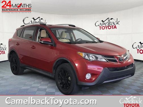Barcelona Red 2013 Toyota RAV4 XLE