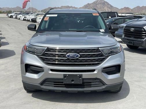 Iconic Silver 2023 Ford Explorer XLT