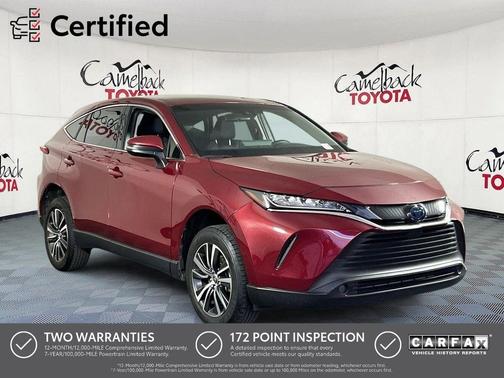 Ruby Flare Pearl 2022 Toyota Venza LE