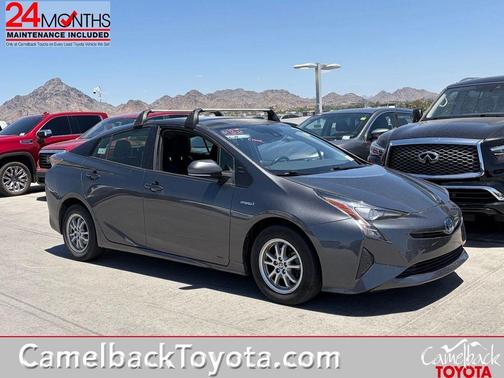 Magnetic Gray 2018 Toyota Prius One