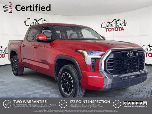 Supersonic Red 2023 Toyota Tundra SR5