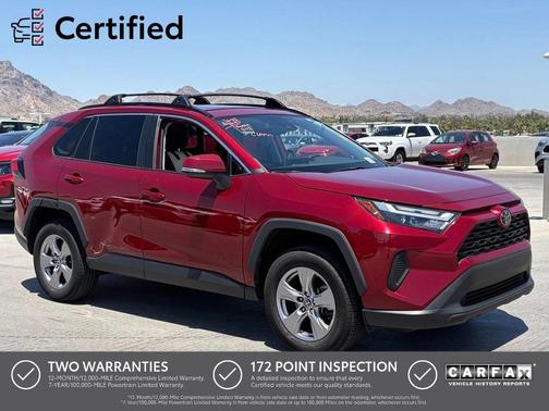 Ruby Flare Pearl 2023 Toyota RAV4 XLE