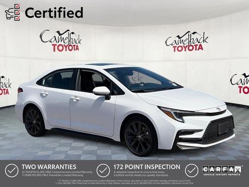 Ice Cap 2024 Toyota Corolla XSE