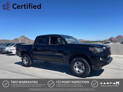 Black 2023 Toyota Tacoma SR5