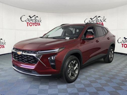 Crimson Metallic 2025 Chevrolet Trax LT
