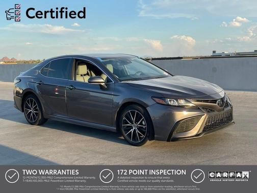 Predawn Gray Mica 2024 Toyota Camry SE