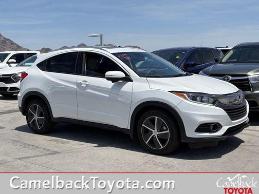Platinum White Pearl 2022 Honda HR-V EX