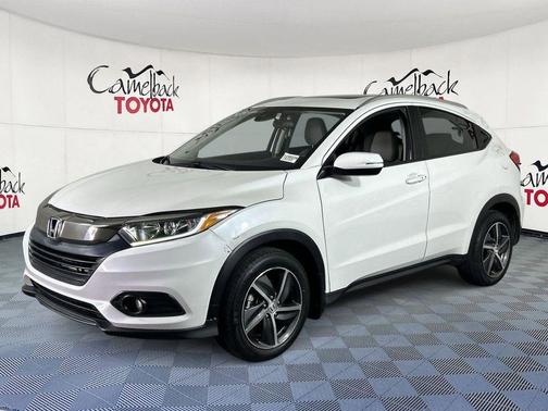 Platinum White Pearl 2022 Honda HR-V EX
