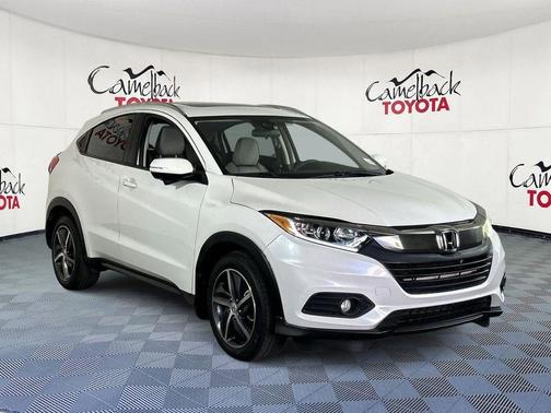 Platinum White Pearl 2022 Honda HR-V EX