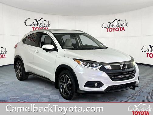 Platinum White Pearl 2022 Honda HR-V EX