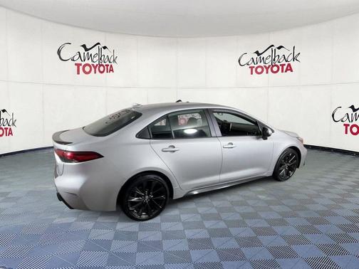 Classic Silver Metallic 2024 Toyota Corolla XSE