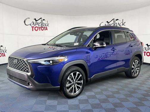 Blue Crush Metallic 2025 Toyota Corolla Cross XLE