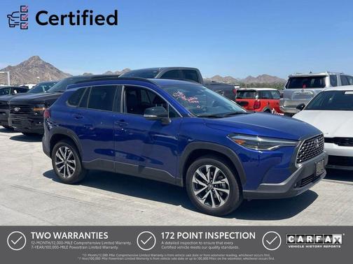 Blue Crush Metallic 2025 Toyota Corolla Cross XLE