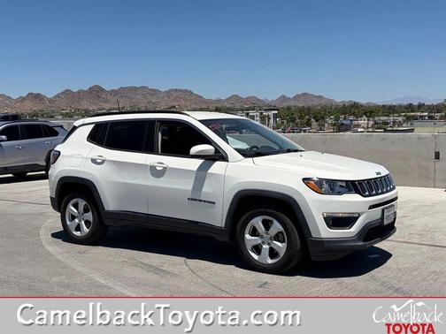 White Clearcoat 2018 Jeep Compass Latitude