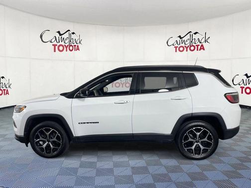 Bright White 2025 Jeep Compass Limited
