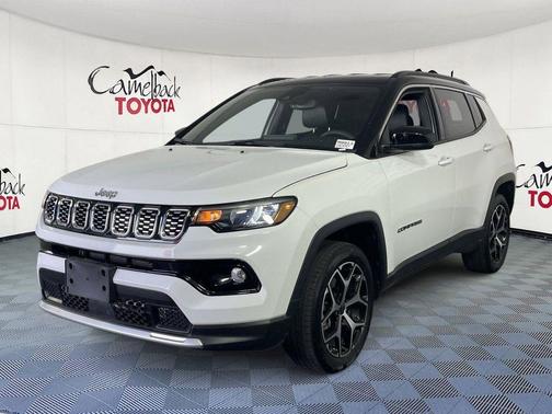 Bright White 2025 Jeep Compass Limited