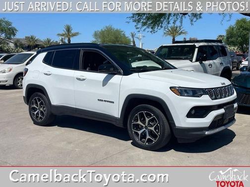 Bright White 2025 Jeep Compass Limited