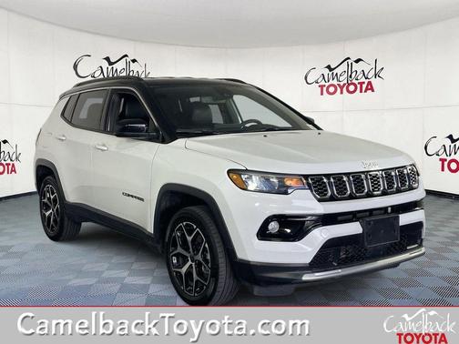 Bright White 2025 Jeep Compass Limited