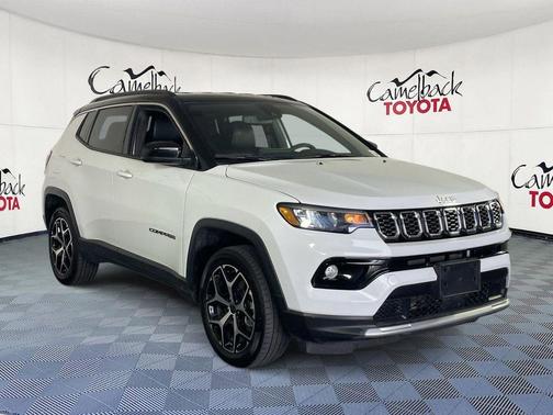Bright White 2025 Jeep Compass Limited