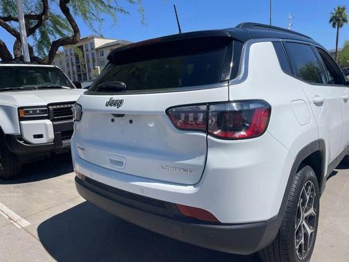 Bright White 2025 Jeep Compass Limited