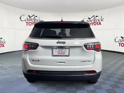 Bright White 2025 Jeep Compass Limited