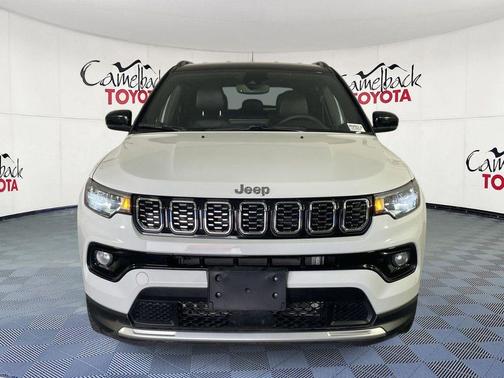 Bright White 2025 Jeep Compass Limited