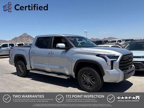 Celestial Silver Metallic 2024 Toyota Tundra SR5