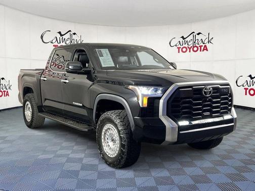 Midnight Black Metallic 2023 Toyota Tundra Limited