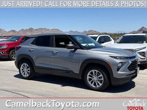 Sterling Gray Metallic 2024 Chevrolet Trailblazer LS