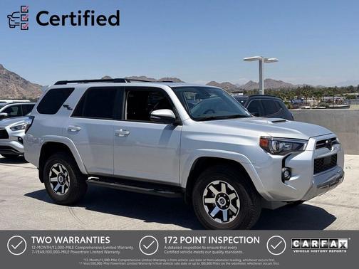 Classic Silver Metallic 2023 Toyota 4Runner TRD Off Road Premium